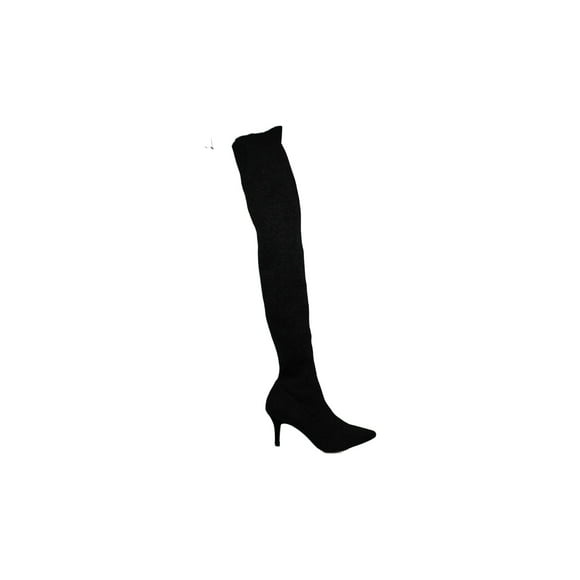 INC International Concepts Womens Zaliaa Thigh-High Boot Black 7M 